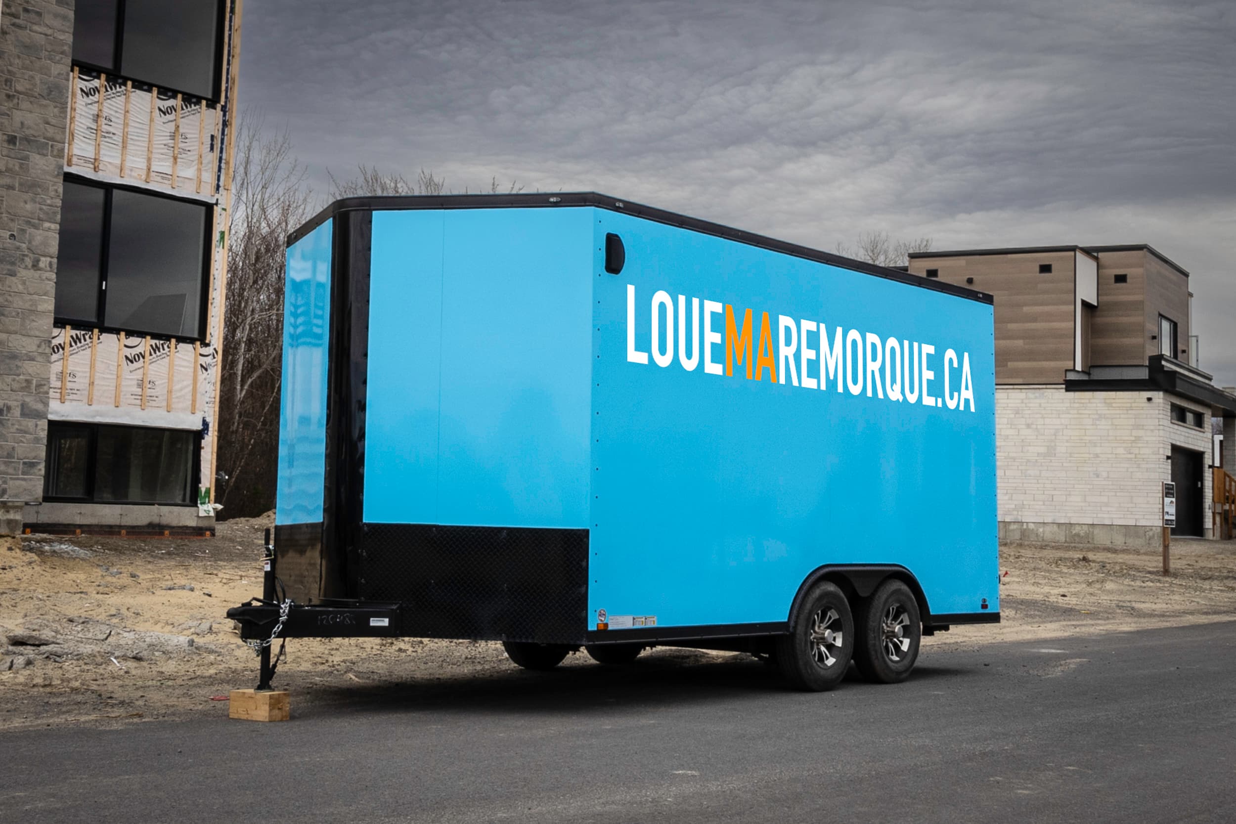 16-foot enclosed trailer