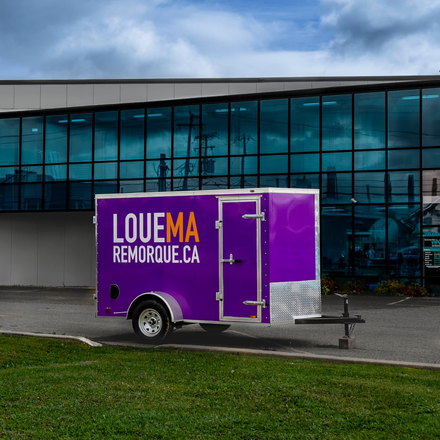10-foot enclosed trailer