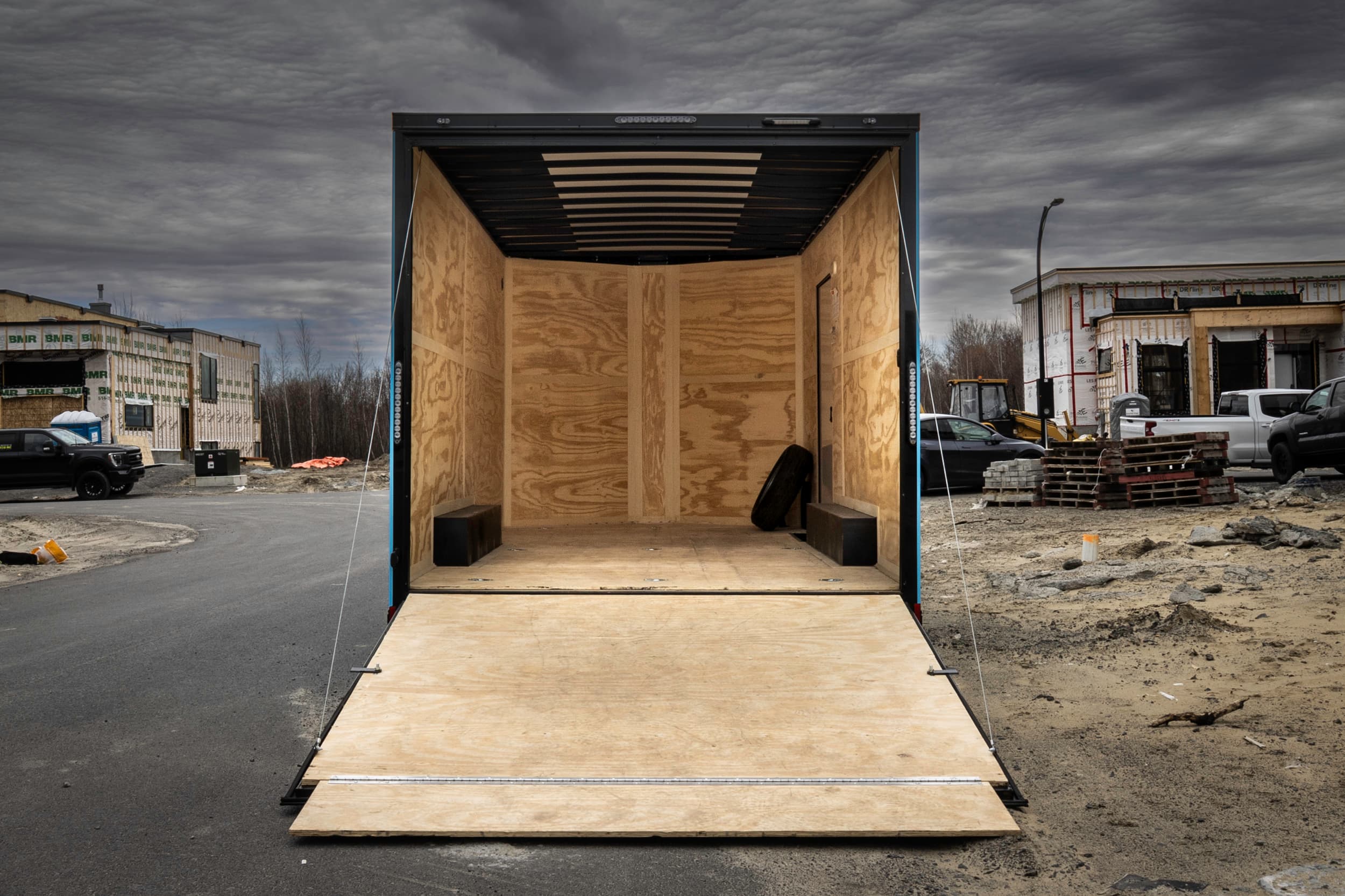 16-foot enclosed trailer