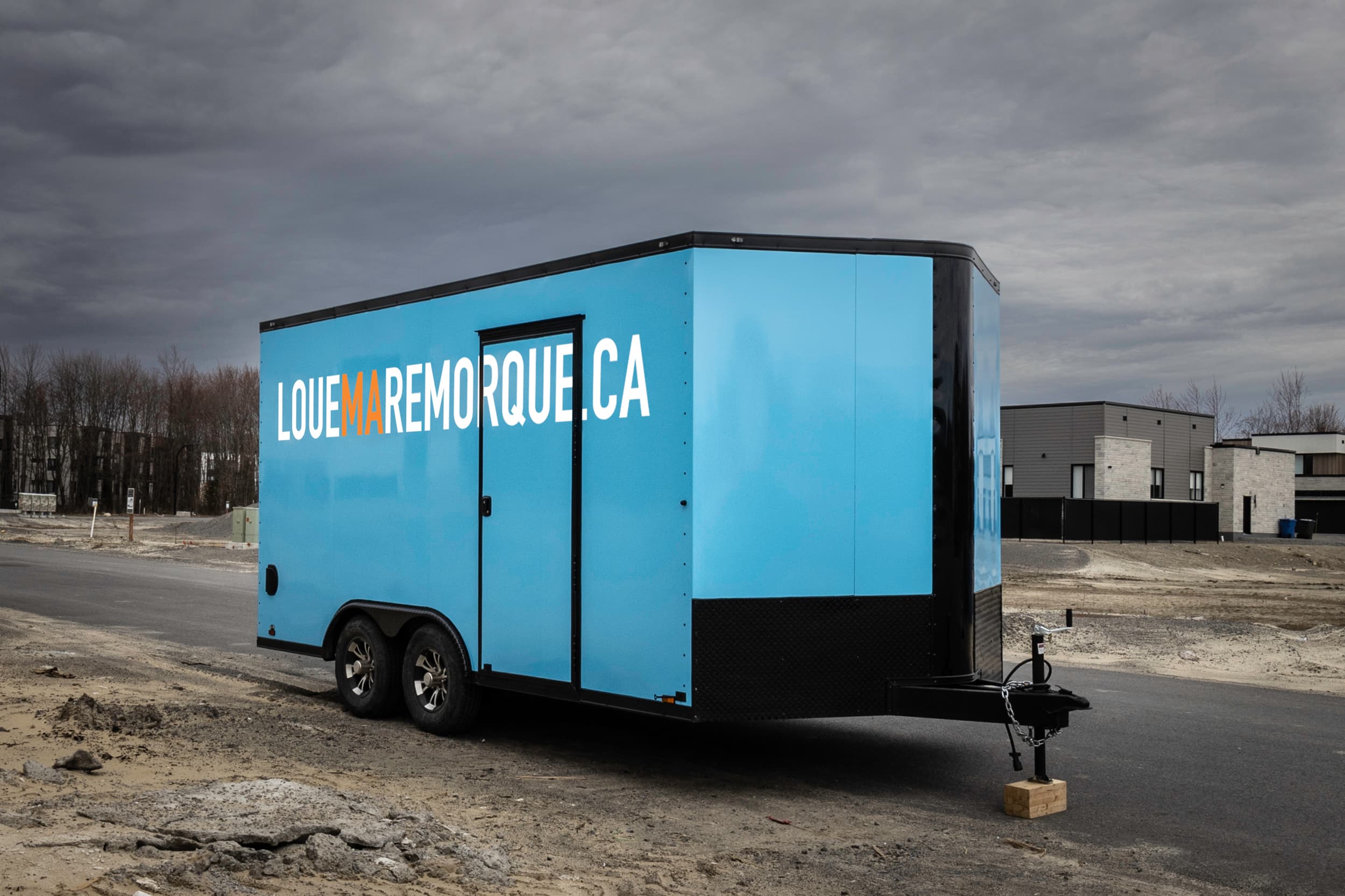 16-foot enclosed trailer