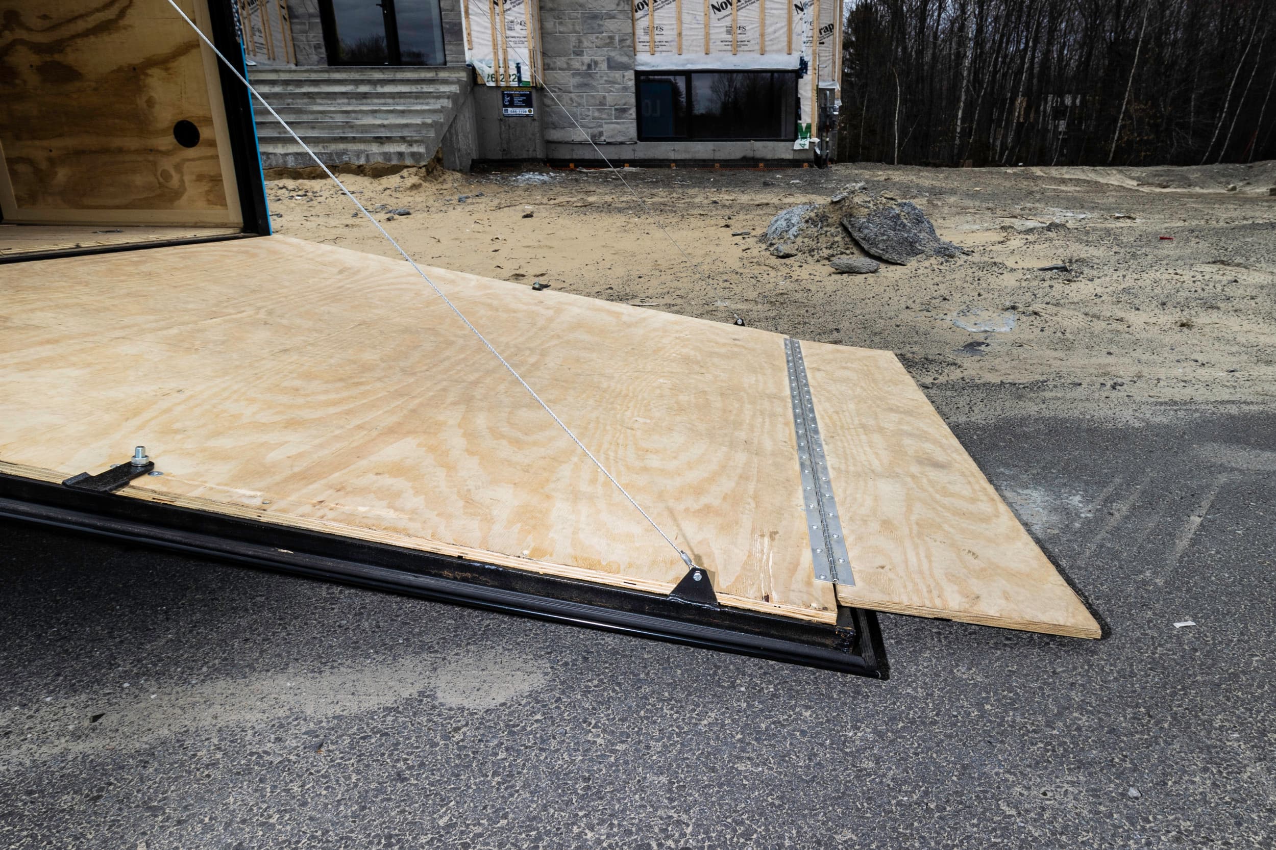 16-foot enclosed trailer