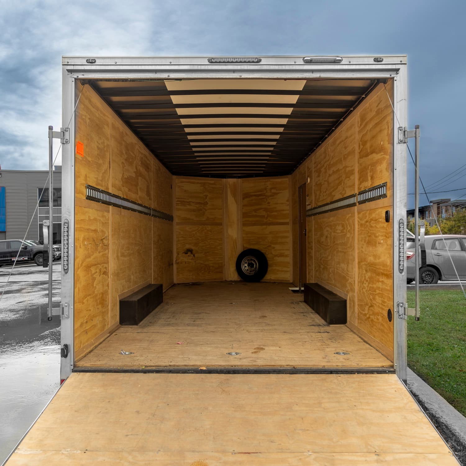 20-foot enclosed trailer
