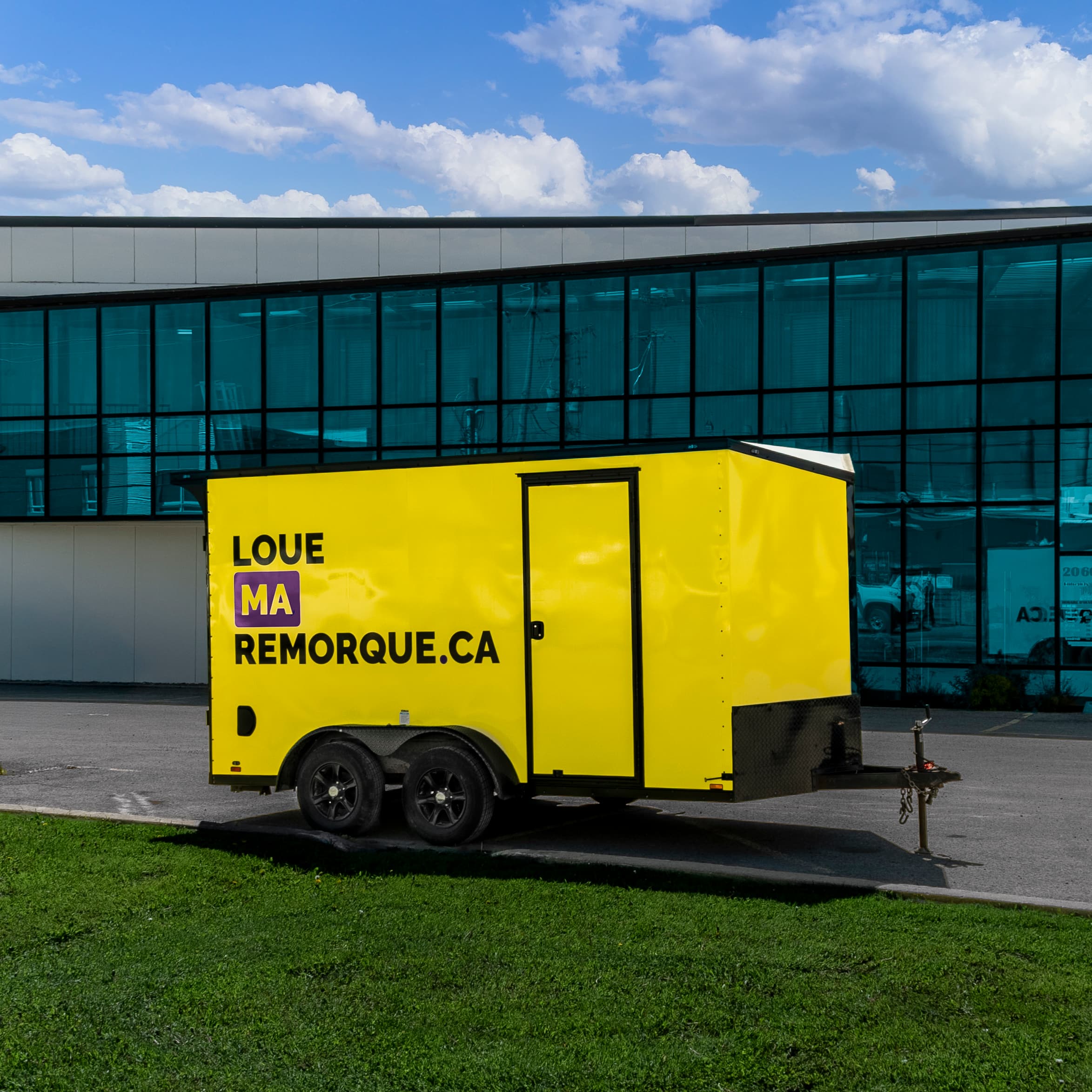 14-foot enclosed trailer